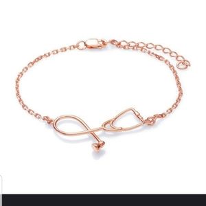🩺👩‍⚕️👩‍⚕️Nice Stethoscope bracelet in ROSE GOLD🩺